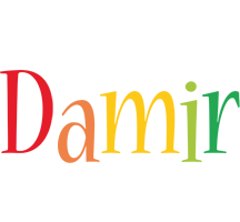 Damir birthday logo