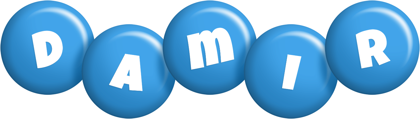 Damir candy-blue logo