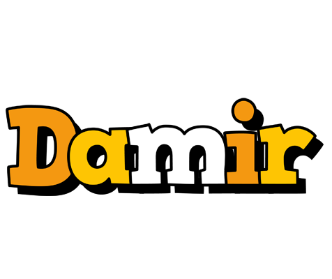 Damir cartoon logo