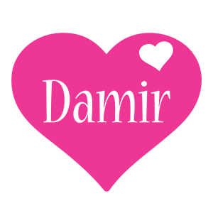 Damir love-heart logo