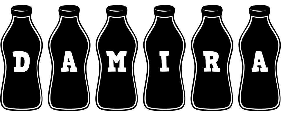 Damira bottle logo
