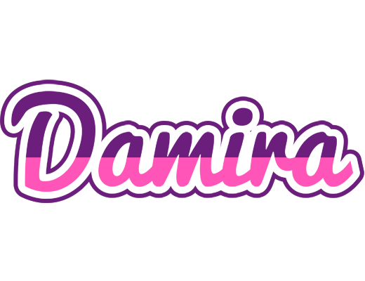Damira cheerful logo