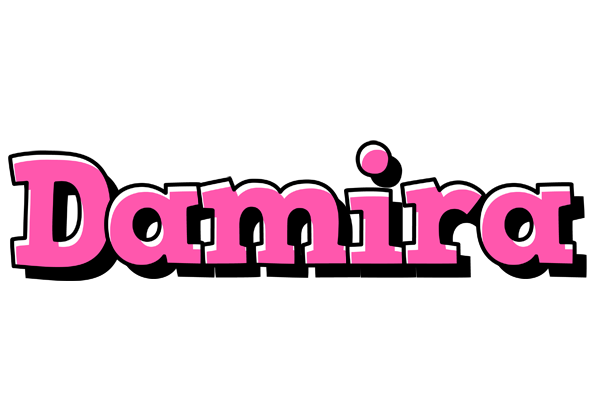 Damira girlish logo