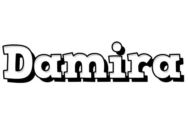 Damira snowing logo