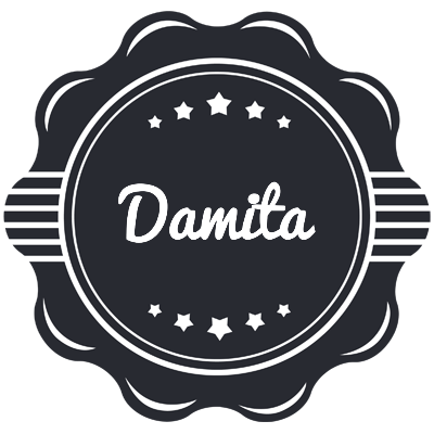 Damita badge logo