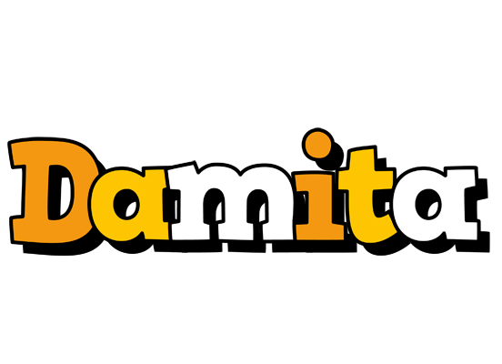 Damita cartoon logo