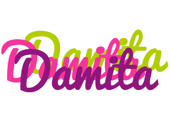 Damita flowers logo
