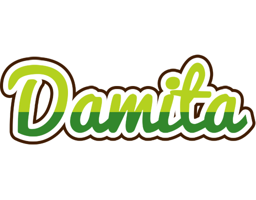 Damita golfing logo