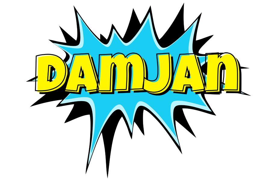 Damjan amazing logo
