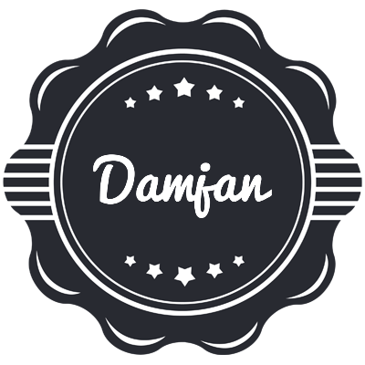 Damjan badge logo