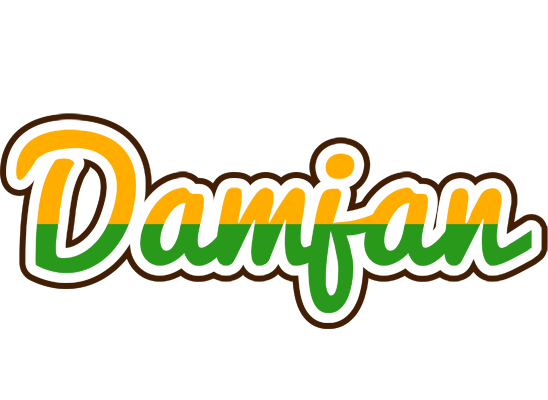 Damjan banana logo