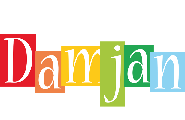Damjan colors logo