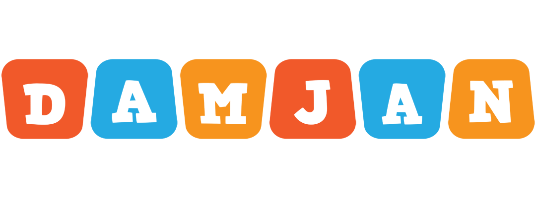 Damjan comics logo