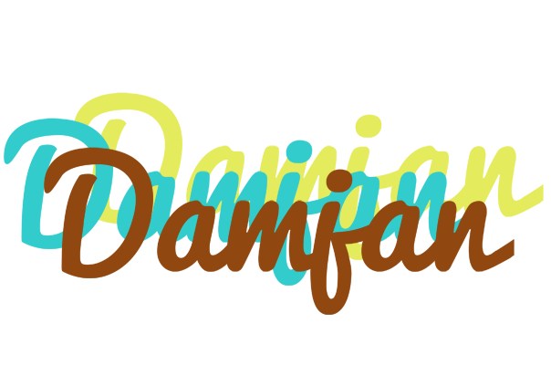 Damjan cupcake logo