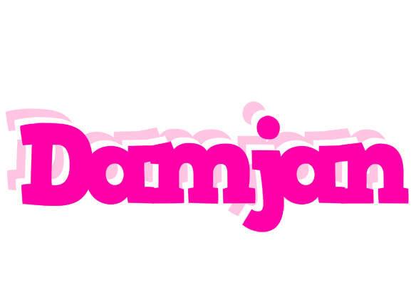 Damjan dancing logo