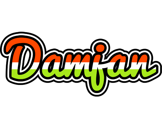 Damjan exotic logo