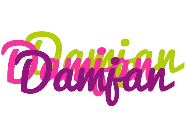 Damjan flowers logo