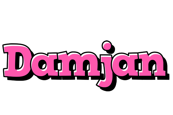 Damjan girlish logo