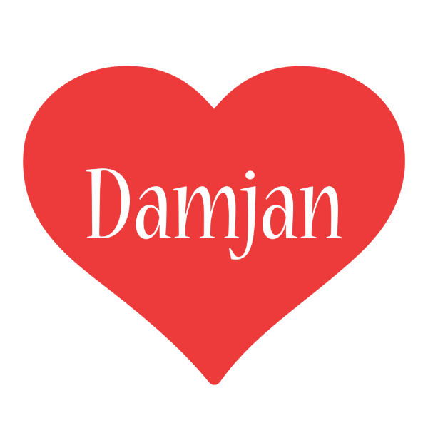 Damjan love logo