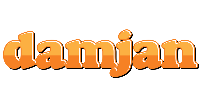 Damjan orange logo