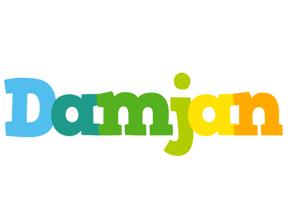 Damjan rainbows logo