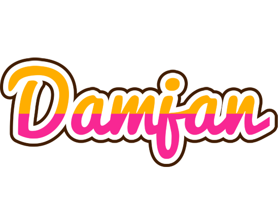 Damjan smoothie logo