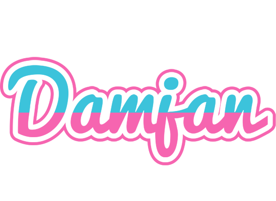 Damjan woman logo