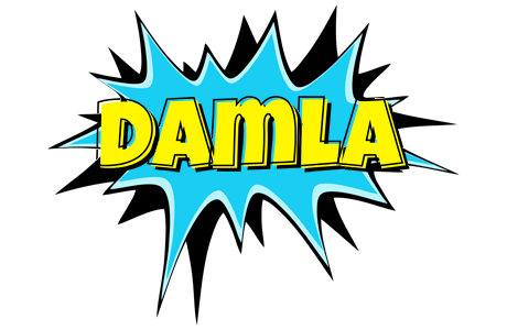 Damla amazing logo