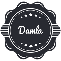 Damla badge logo