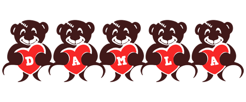 Damla bear logo