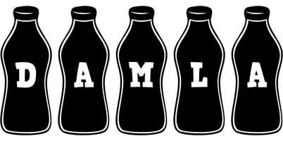 Damla bottle logo