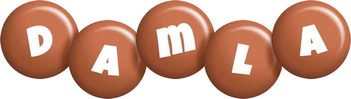 Damla candy-brown logo