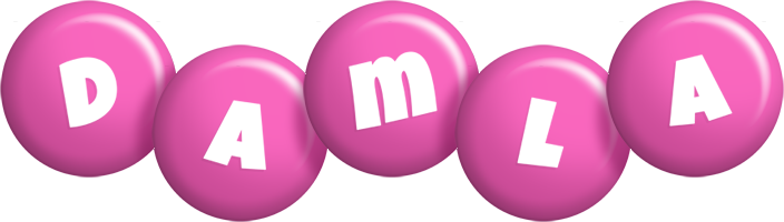 Damla candy-pink logo
