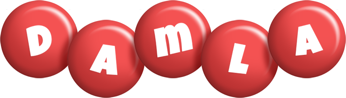 Damla candy-red logo