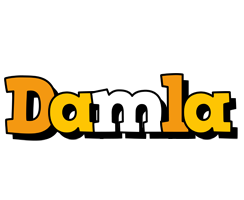 Damla cartoon logo