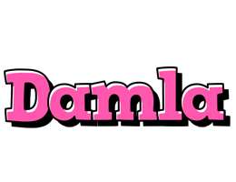 Damla girlish logo