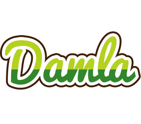Damla golfing logo