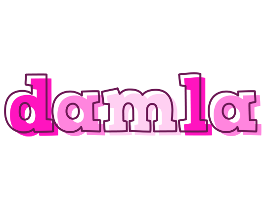 Damla hello logo