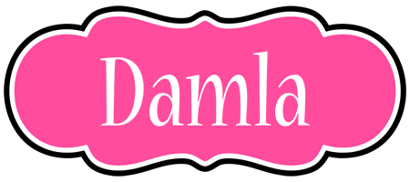 Damla invitation logo