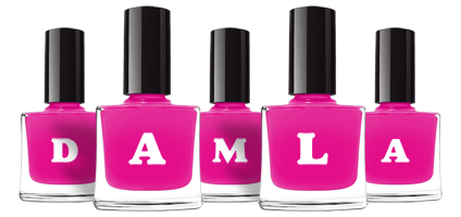 Damla nails logo