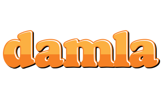 Damla orange logo