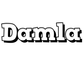 Damla snowing logo