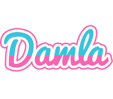 Damla woman logo
