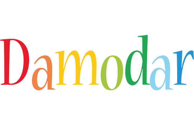 Damodar birthday logo