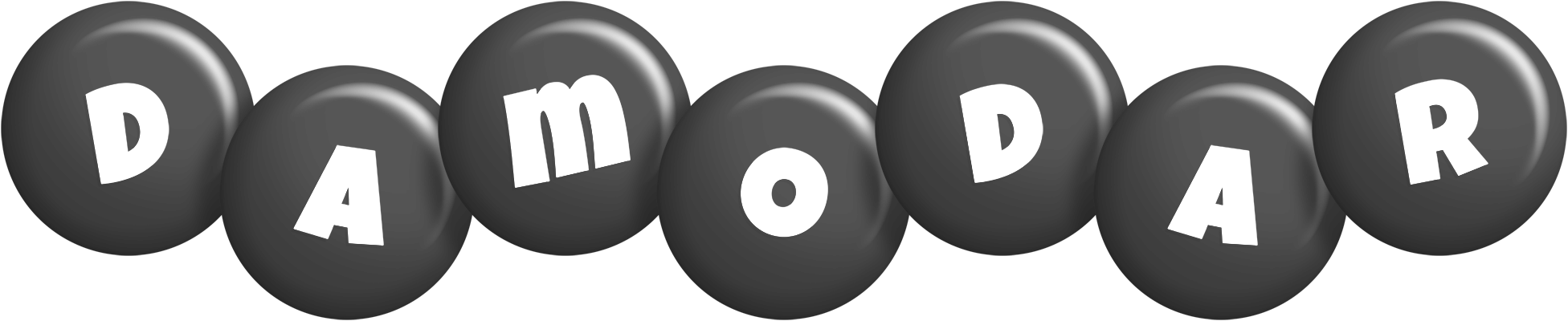 Damodar candy-black logo