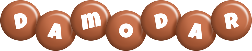 Damodar candy-brown logo