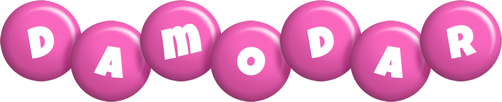 Damodar candy-pink logo