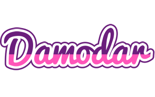 Damodar cheerful logo