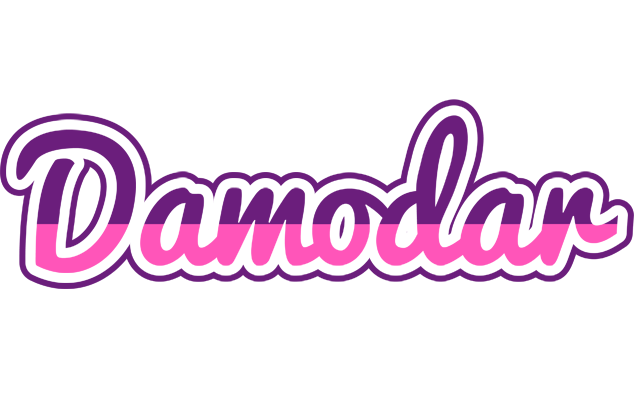 Damodar cheerful logo