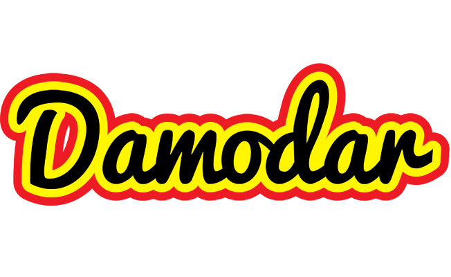 Damodar flaming logo